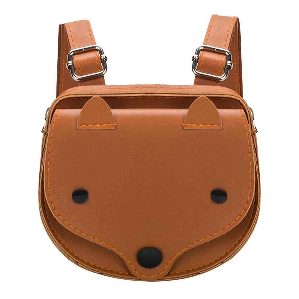 Sac à Dos Vintage Pour Enfant Avec Tête De Renard – Image 2