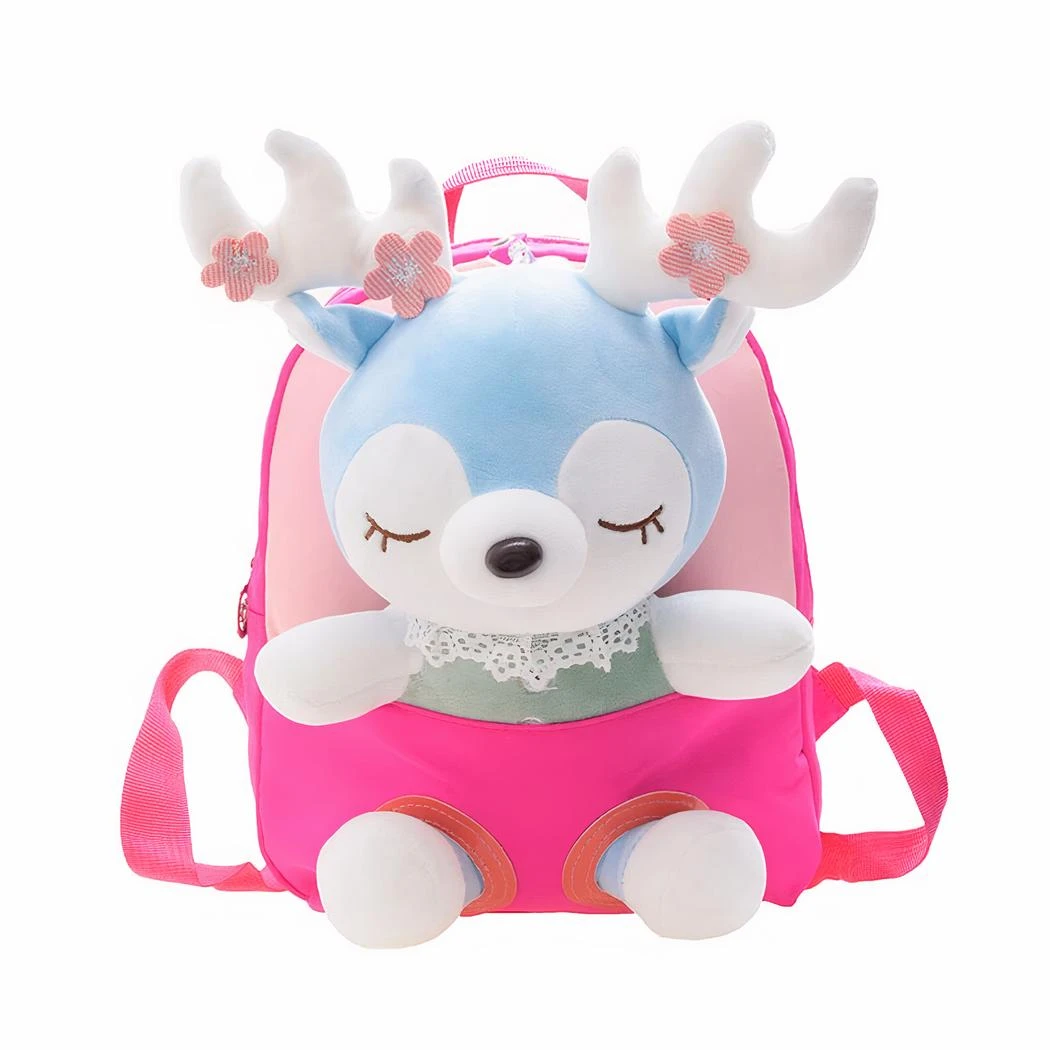 Sac à Dos D’école En Peluche Pour Enfant – Image 4