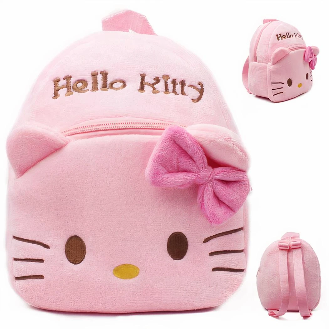 Sac à Dos En Peluche Hello Kitty Pour Enfants – Image 6