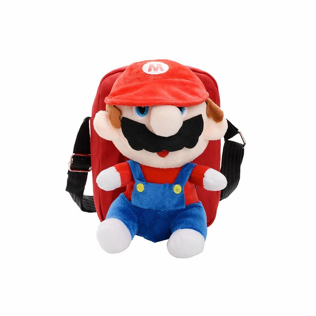 Sac à Bandoulière Avec Peluche Mario Bros Pour Enfants – Image 5