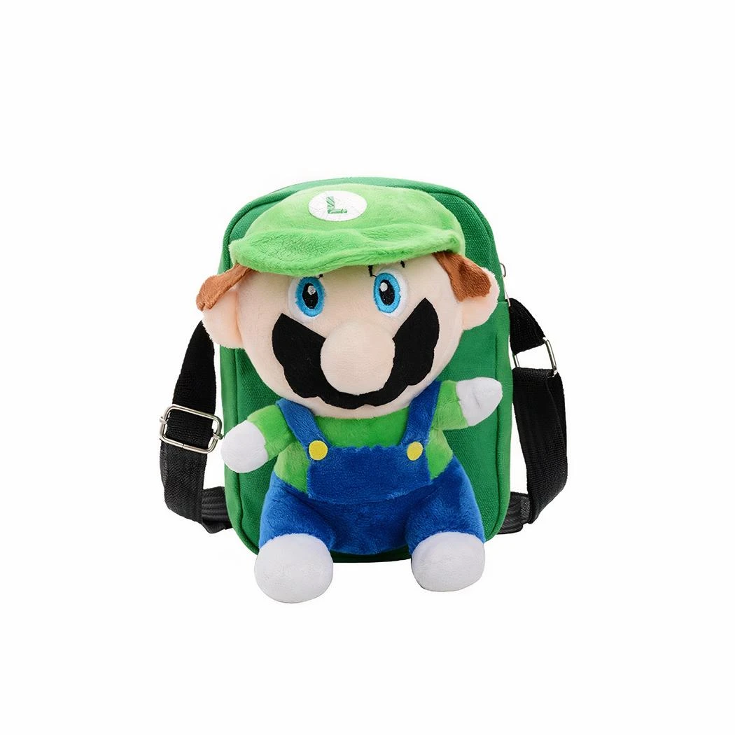 Sac à Bandoulière Avec Peluche Mario Bros Pour Enfants – Image 6