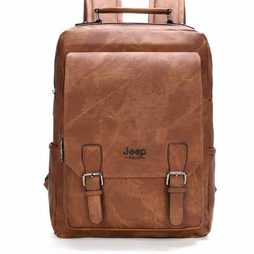 Sac à Dos Design En Cuir Pour Homme – Image 6