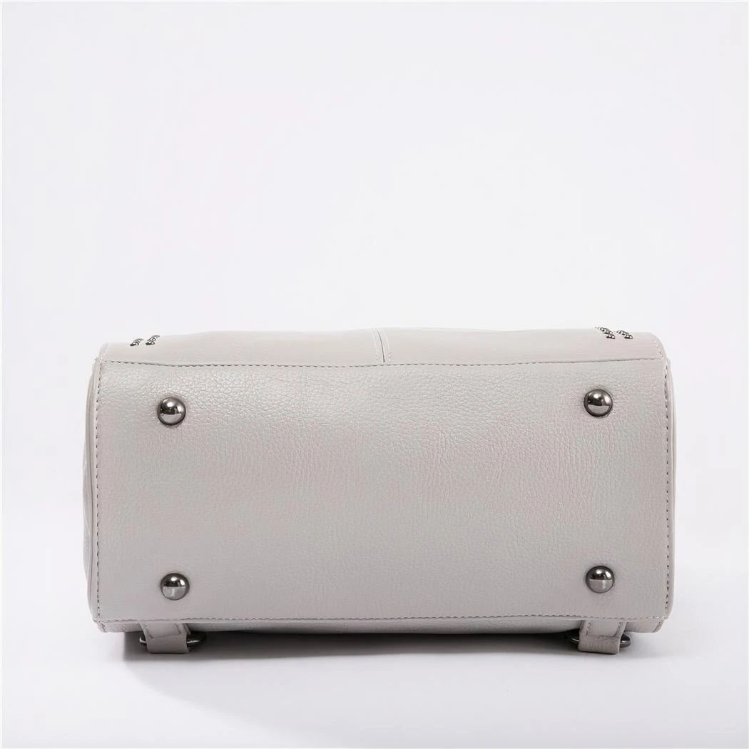 Sac à Dos Carré En Cuir De Vache – Image 3