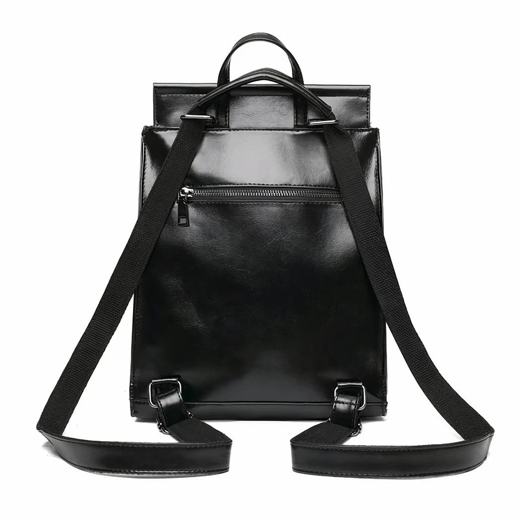 Petit Sac à Dos Vintage Rectangulaire – Image 12