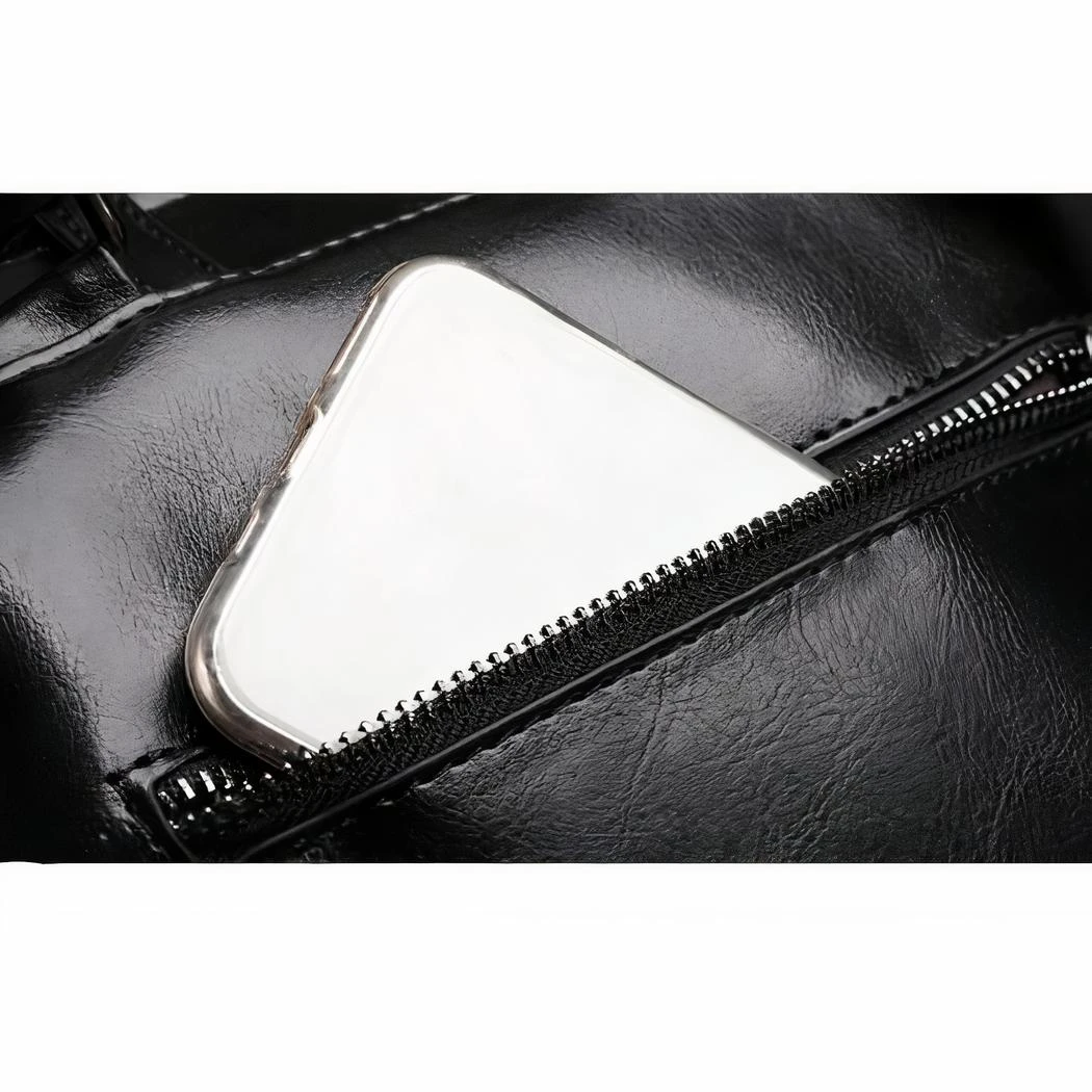 Petit Sac à Dos Vintage Rectangulaire – Image 7