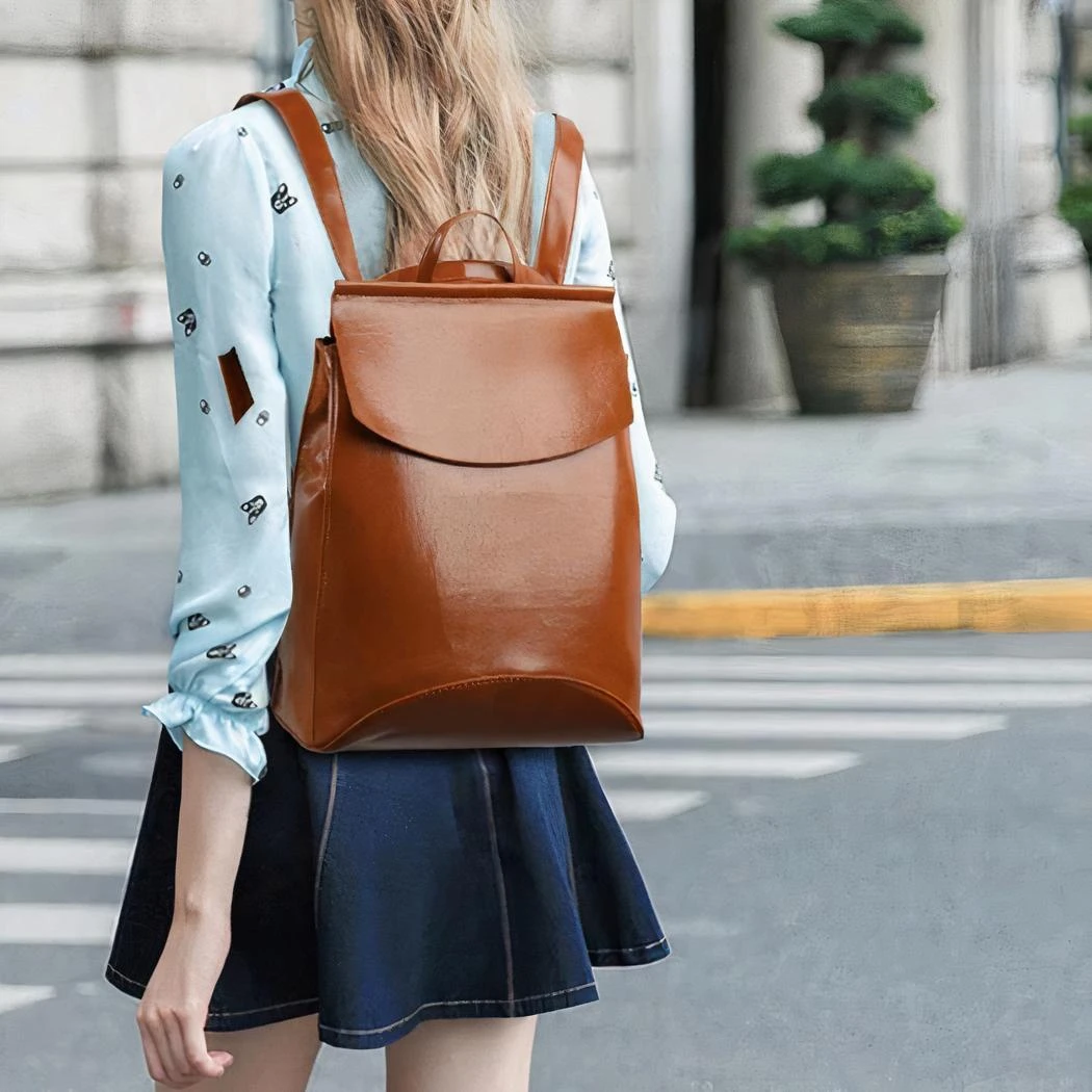 Petit Sac à Dos Vintage Rectangulaire – Image 14