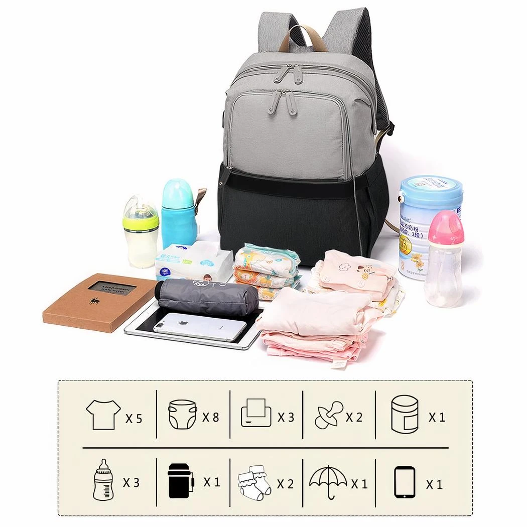 Sac à Langer Deux Tons Pour Parents – Image 4