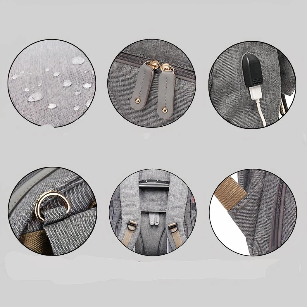 Sac à Langer Deux Tons Pour Parents – Image 3