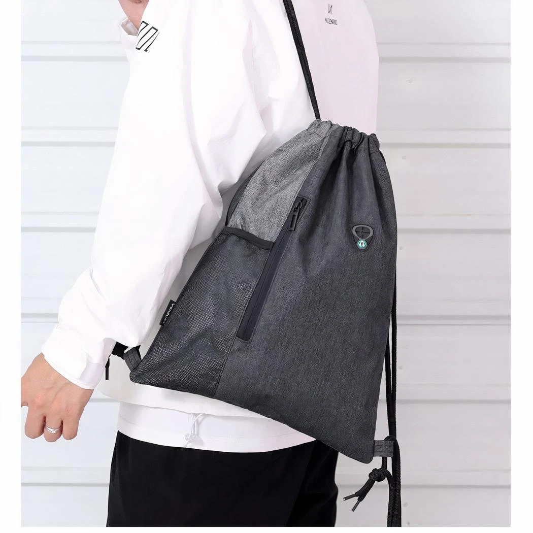 Sac à Dos Sport Deux Tons à Cordon – Image 3