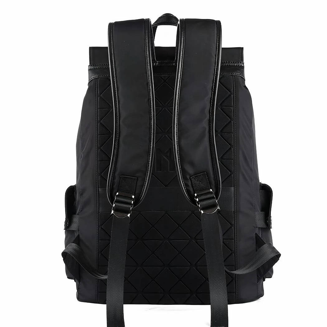 Sac à Dos Noir Style Simple Et Fonctionnel – Image 2