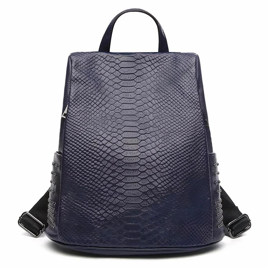 Sac à Dos élégant Motif Croco Pour Femme – Image 8