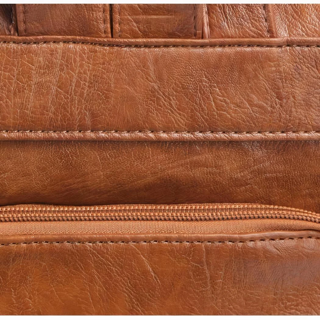 Sac à Dos Original En Cuir Véritable Pour Femme – Image 11