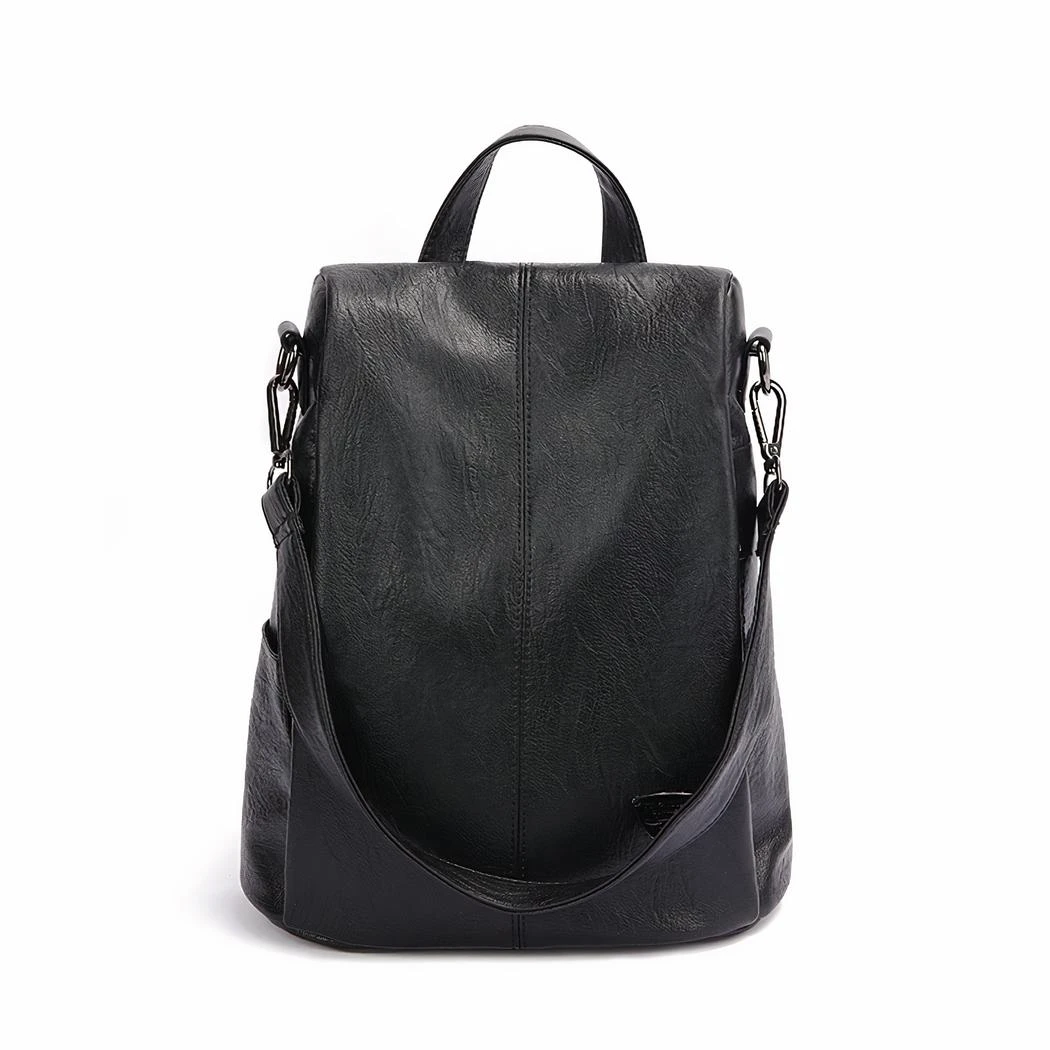 Sac à Dos Original En Cuir Véritable Pour Femme – Image 6