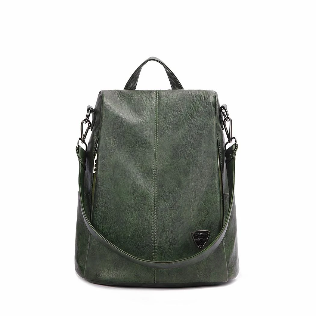Sac à Dos Original En Cuir Véritable Pour Femme – Image 7
