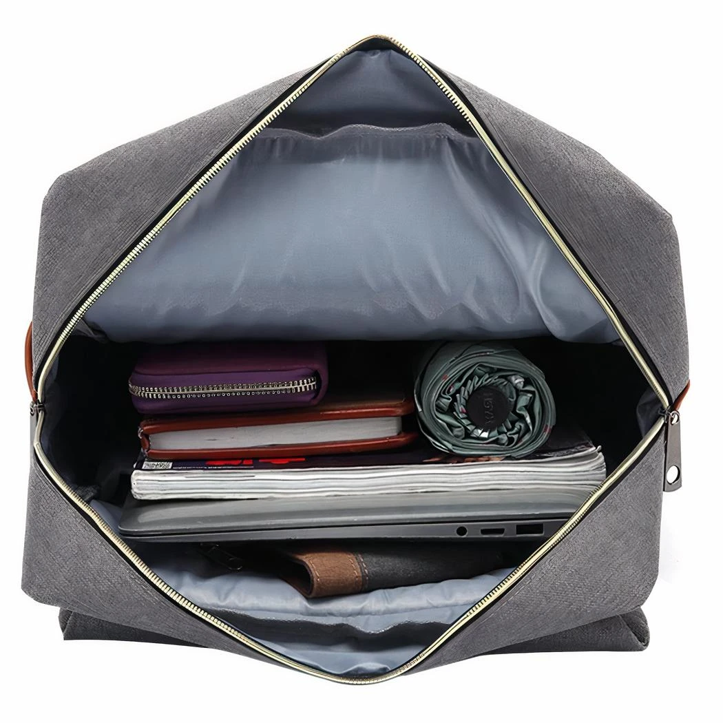 Sac à Dos Harry Potter Style Collège Gris – Image 2