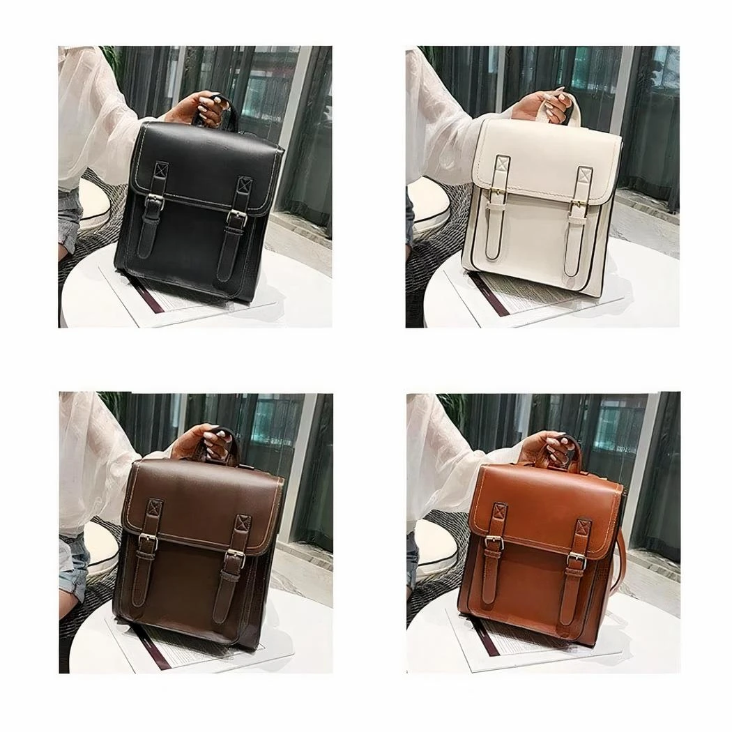 Sac à Dos Cartable Style Vintage – Image 2