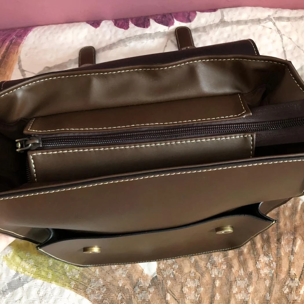 Sac à Dos Cartable Style Vintage – Image 8