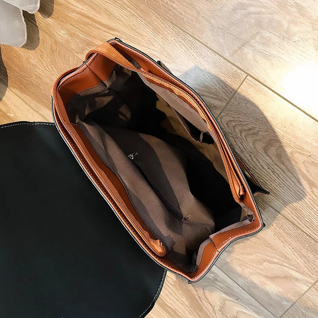 Sac à Dos Cartable Style Vintage – Image 7