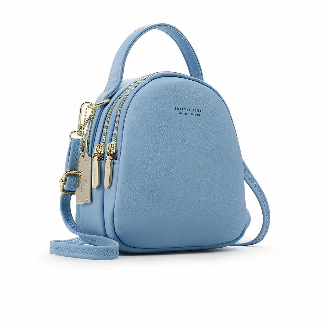 Sac à Dos Femme Petit Format Multi-fermeture – Image 2