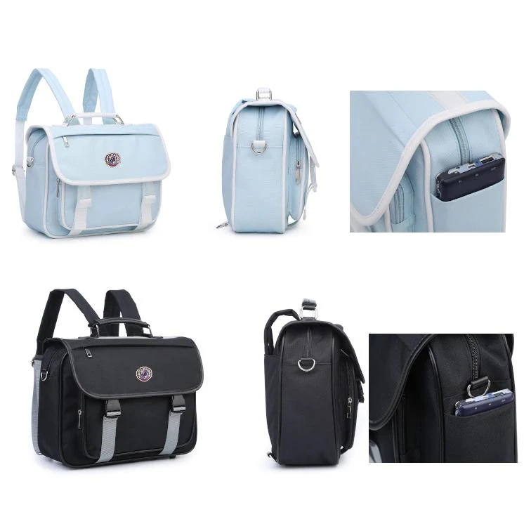 Sac à Dos Style Cartable Unisexe Classique – Image 3