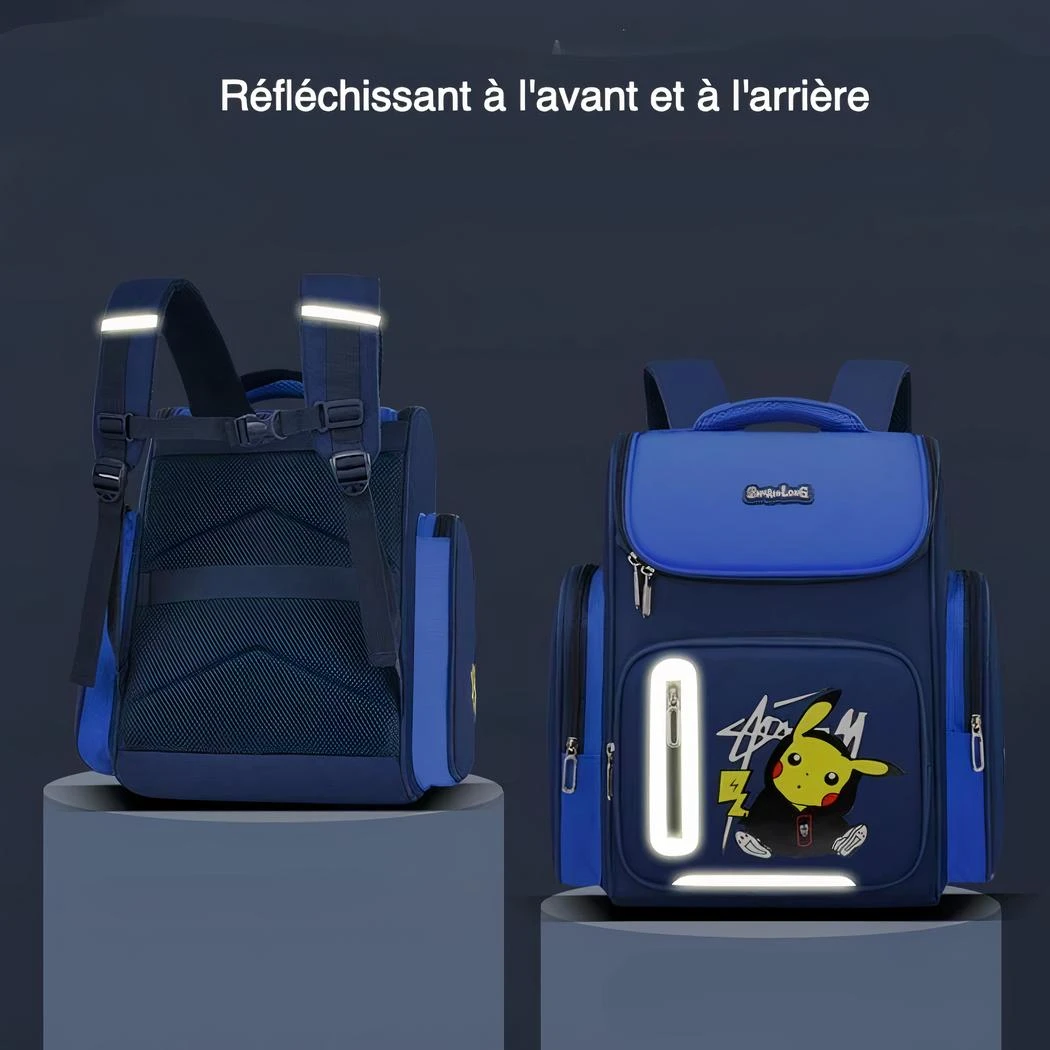 Cartable Pokémon Go Pikachu Réfléchissant Pour Enfant – Image 3