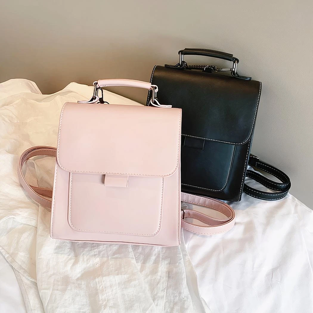 Sac à Dos Femme Petit Format Lignes épurées – Image 2