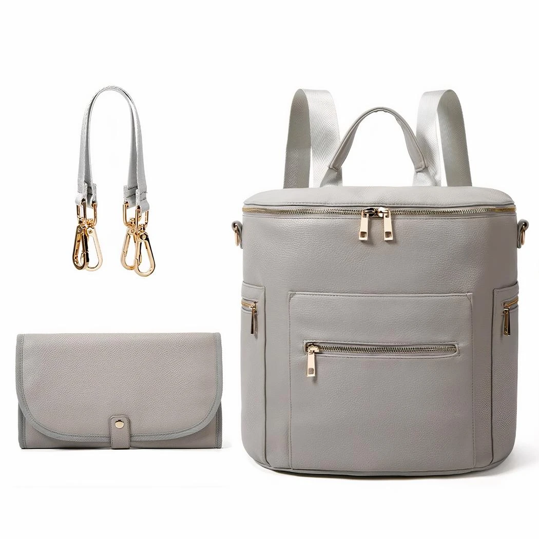 Sac à Langer Pour Poussette En Similicuir – Image 11