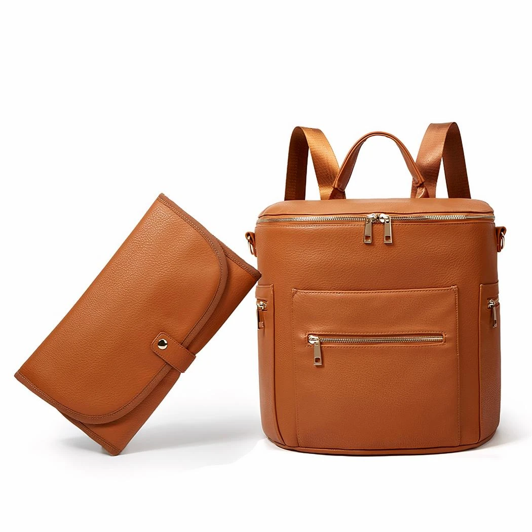 Sac à Langer Pour Poussette En Similicuir – Image 13