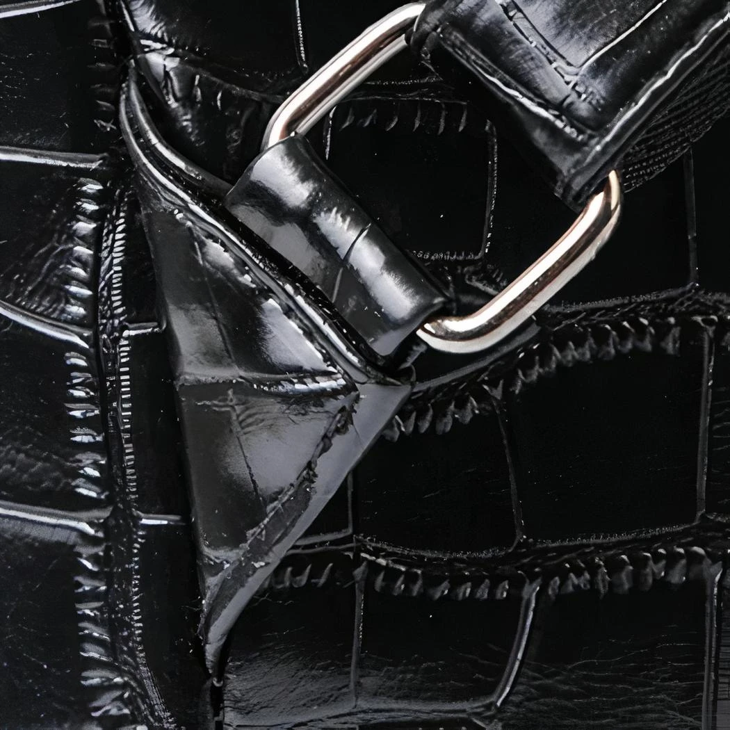 Sac à Dos Femme Multi-zip Croco – Image 8