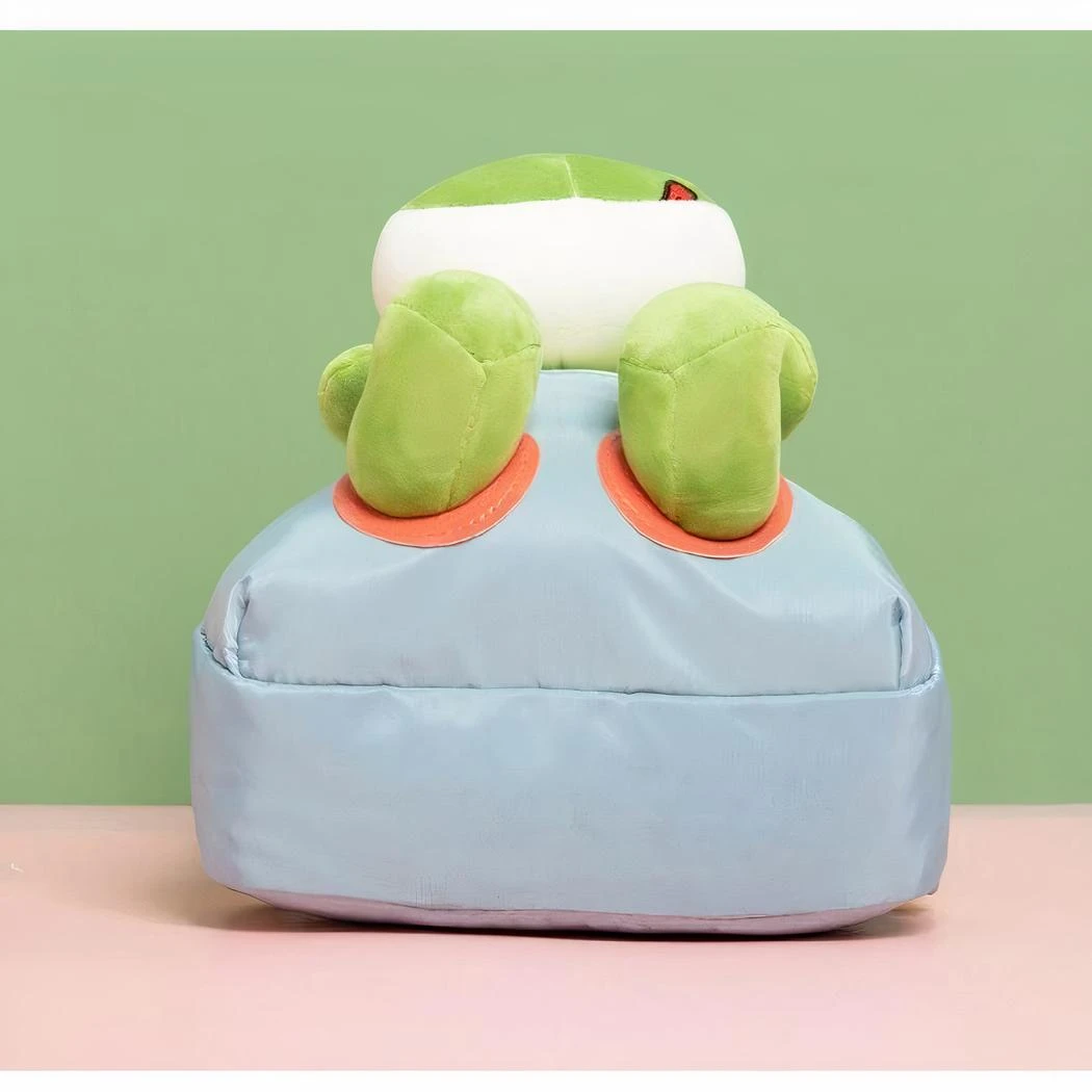 Sac à Dos Pour Enfant Peluche Dinosaure Jaune – Image 3