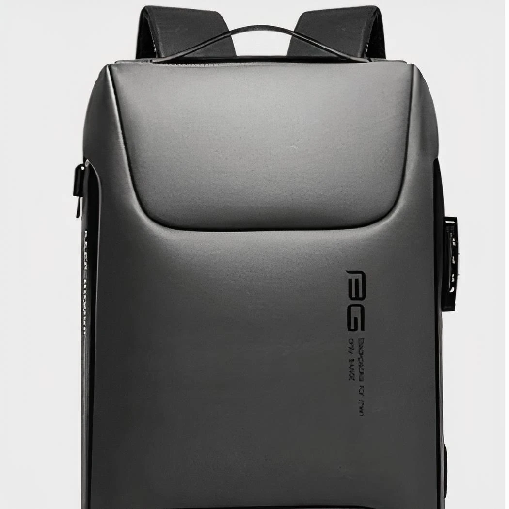 Sac à Dos Ergonomique De Luxe Gris – Image 4