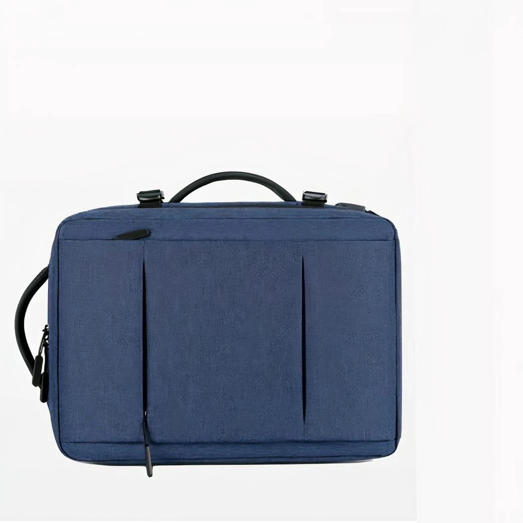 Sac à Dos Ergonomique De Voyage Uni Bleu – Image 3