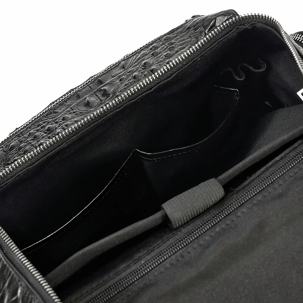 Sac à Dos En Cuir Effet Alligator – Image 8