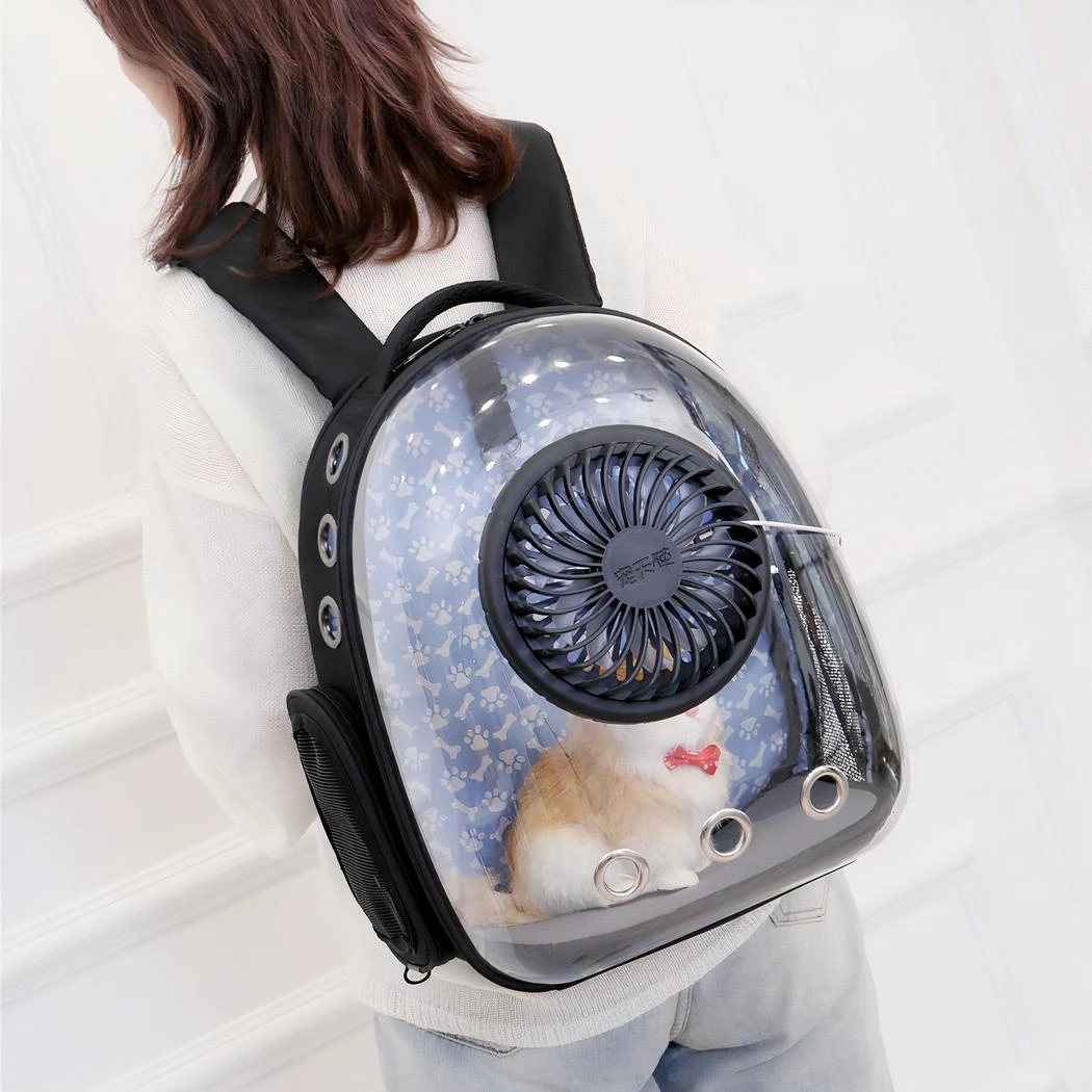 Sac à Dos De Transport Transparent Pour Chien – Image 2