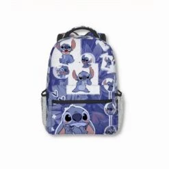 Sac Ă Dos Bleu Stitch Pour Enfant