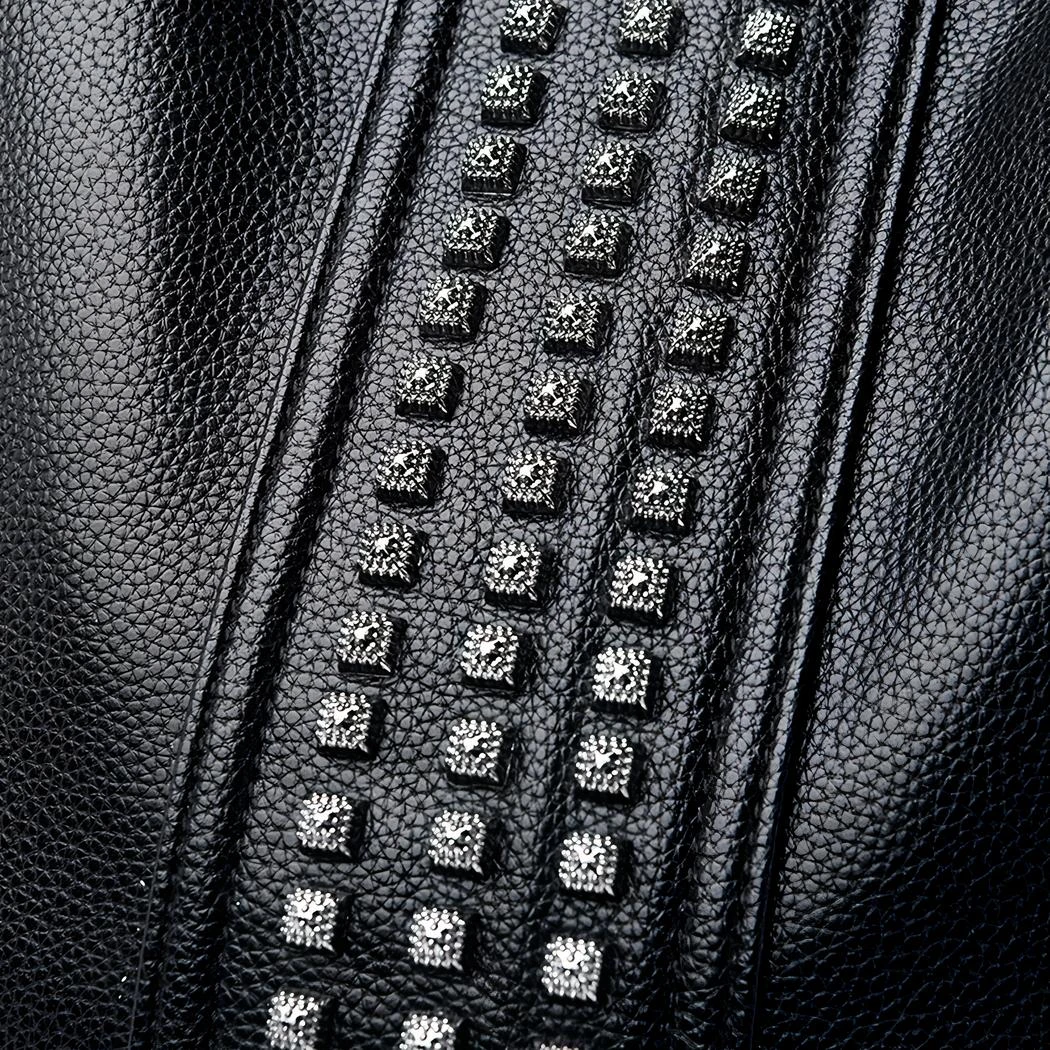 Sac à Dos D’ordinateur élégant En Cuir Végan Pour Femme – Image 13