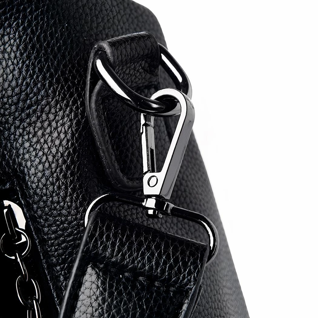 Sac à Dos D’ordinateur élégant En Cuir Végan Pour Femme – Image 12