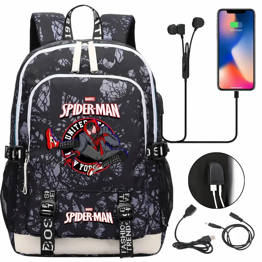 Sac à Dos Spiderman Avec Chargeur – Image 2