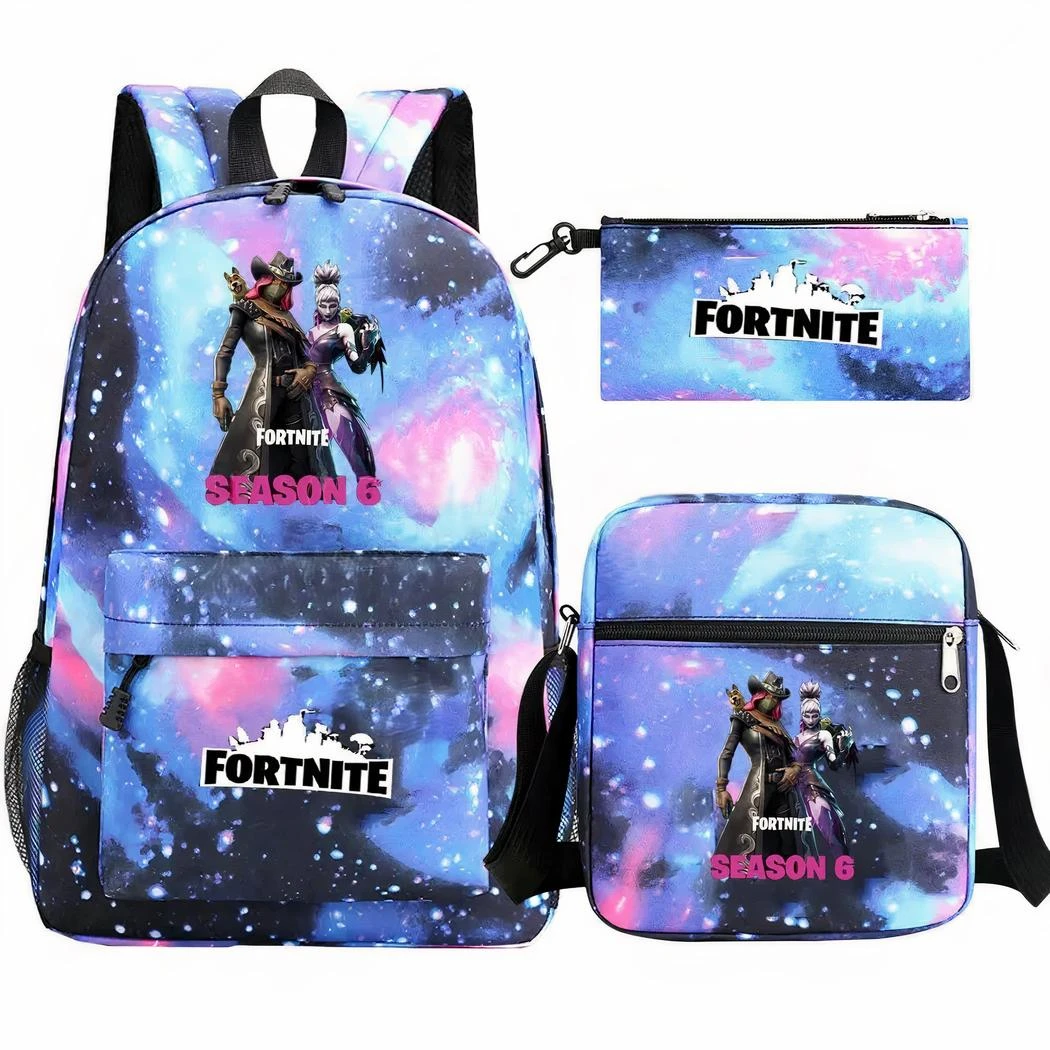 Sac à Dos Fortnite Galaxie Ensemble 3 Pièces – Image 7