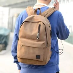 Grand Sac à Dos Avec Chargeur USB