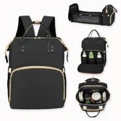 Sac à Langer Avec Lit Pliable Pour Bébé