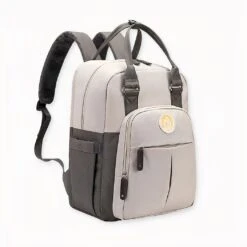 Sac à Langer Polyvalent Beige Ou Marron