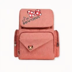 Sac à Dos à Langer Motif Nœud De Minnie Mouse