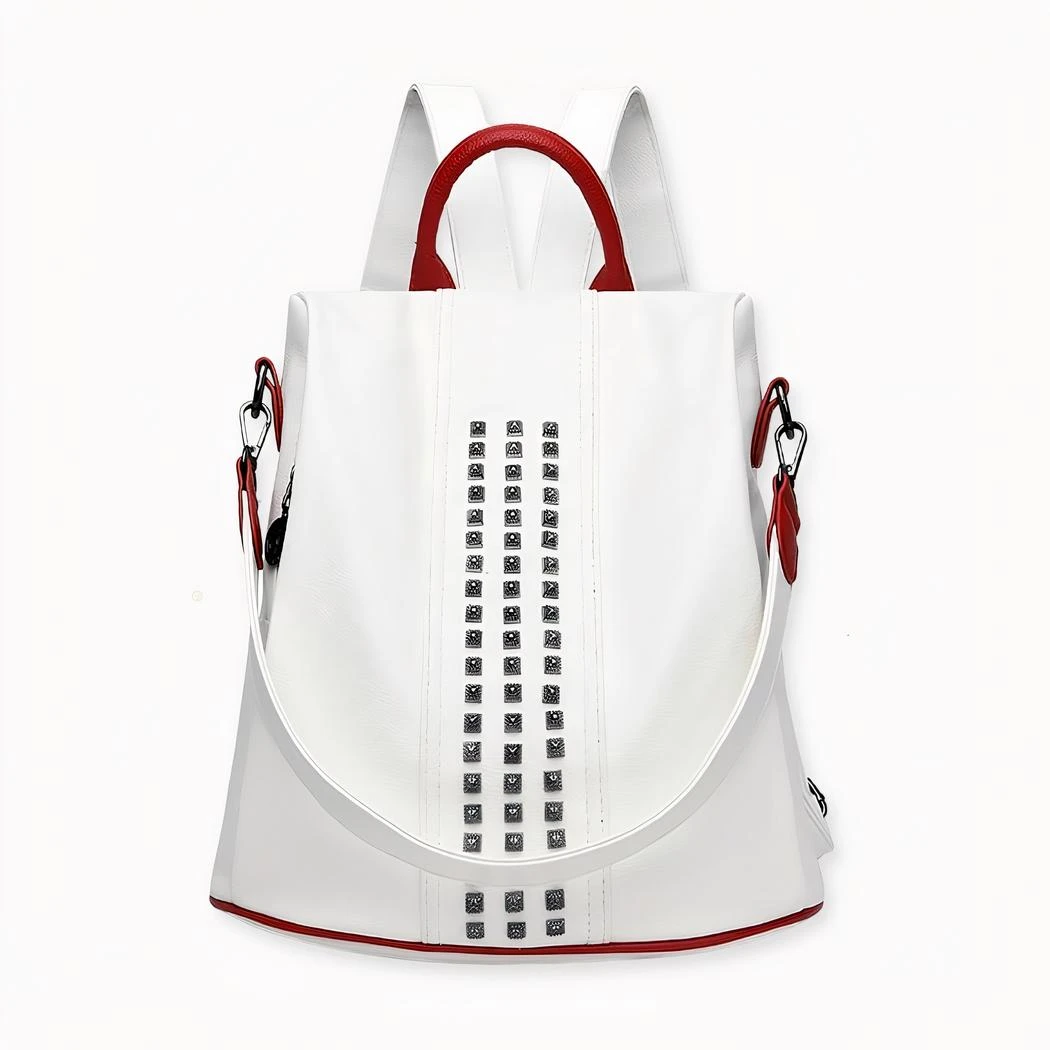 Sac à Dos D’ordinateur élégant En Cuir Végan Pour Femme