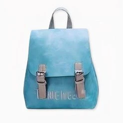 Sac à Dos Femme En Cuir Synthétique Couleur Unie