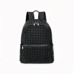 Sac à Dos Noir à Rivets Pour Femme