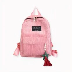 Sac à Dos Femme élégant En Velours Côtelé