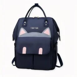 Sac à Langer élégant Avec Motif Chat