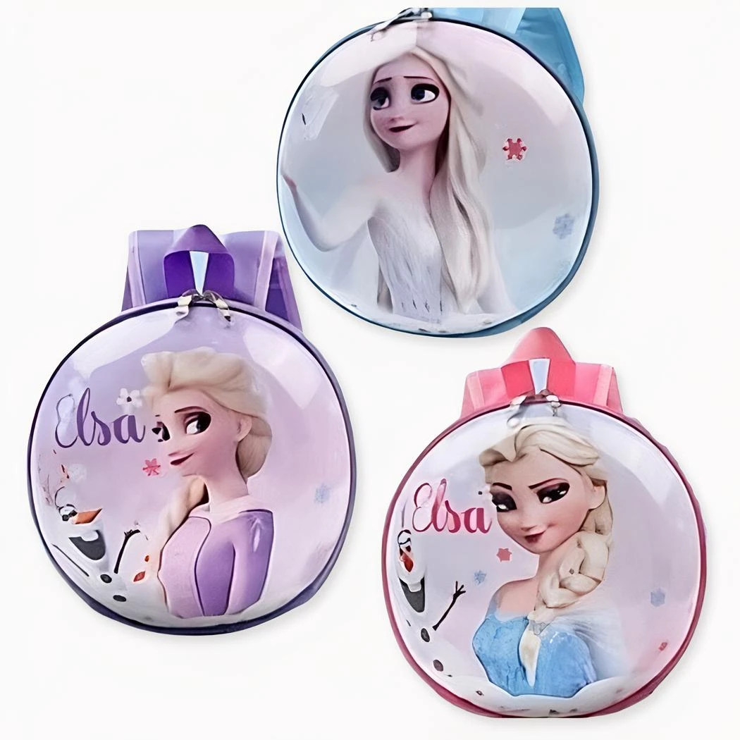 Sac à Dos Reine Des Neiges Rond Pour Enfant