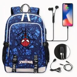Sac à Dos Spiderman Avec Chargeur